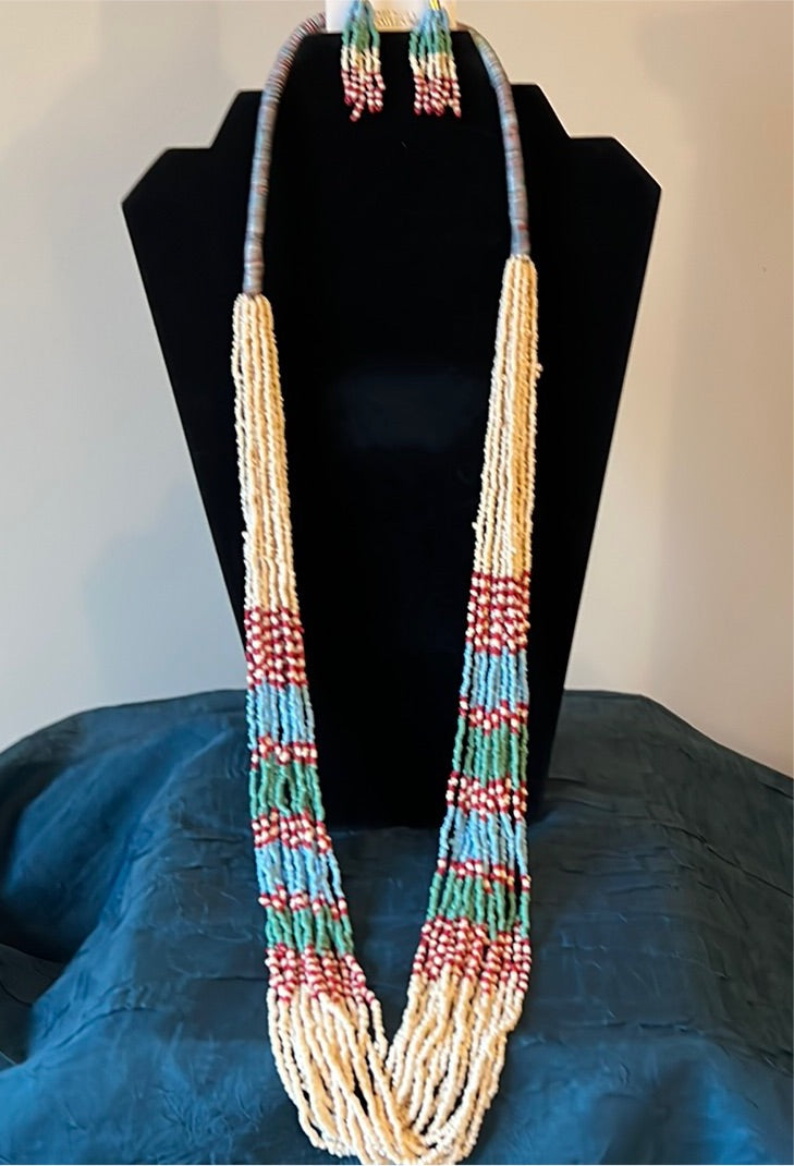 Seed Bead Necklace (long)