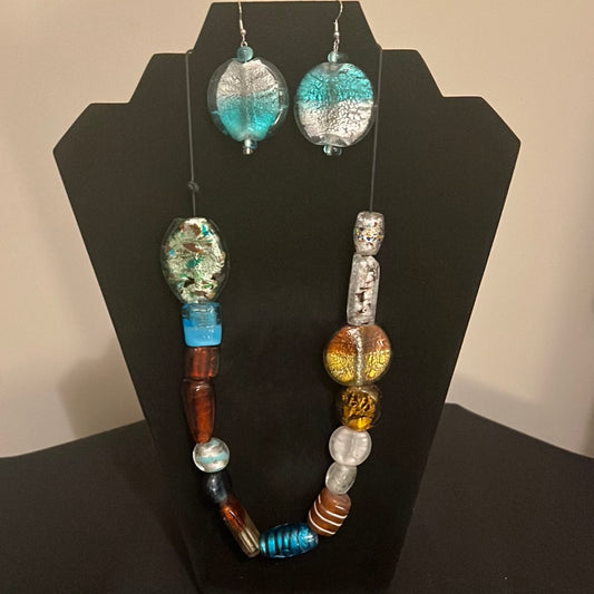 Large Stone Jewelry Set